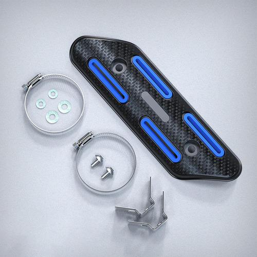 Protector Térmico Para Motocicleta, Cubierta Universal Azul