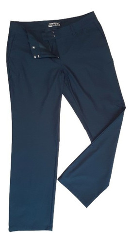 Pantalón Nike Golf Mujer Dri-fit Azul Petróleo L Impecable !