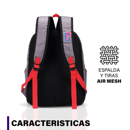 Mochila Hombre Escolaridad Reforzada Todo Uso Paseo Cole