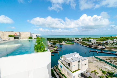 Imagen 28 de 30 de El Mejor Precio X M2! Departamento En Venta En Riva, Puerto Cancún.