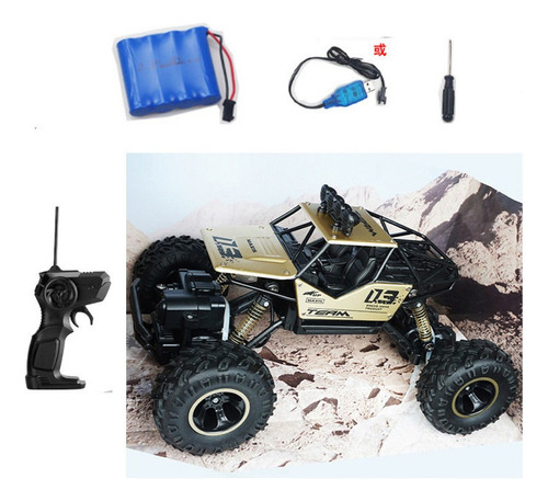 D Carrito De Control Remoto Rock Crawler 4x4, 1:16 [u]