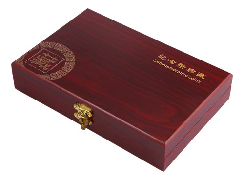 - Caja Expositora De Madera Para Monedas, 100 Unidades