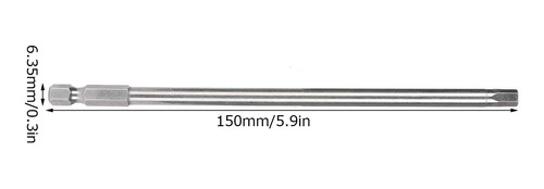 Punta Destornillador Agnetic Broca Duradera S1 4 150 Mm Para