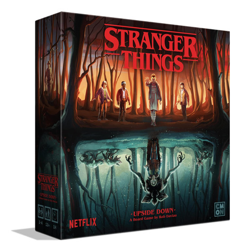 Juego De Mesa Al Revés De Stranger Things | Juego De Miniatu