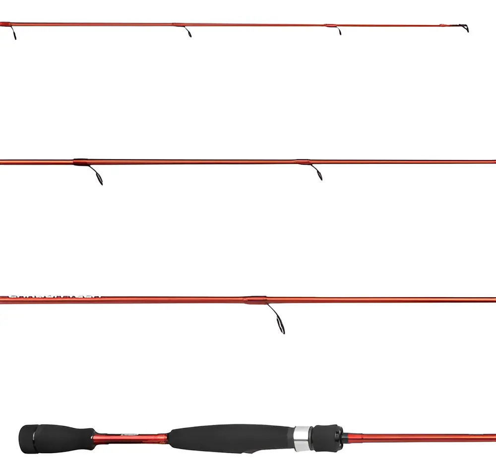 Vara Molinete Carbon Tech Saint Plus 2 Partes 1,83m 10-25lb