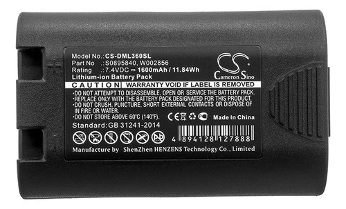 Replacement Battery For For Dymo Labelmanager 360d Rhino 520