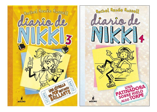 Pack Libros Diario De Nikki 3 Y 4 - Russell Rba Molino