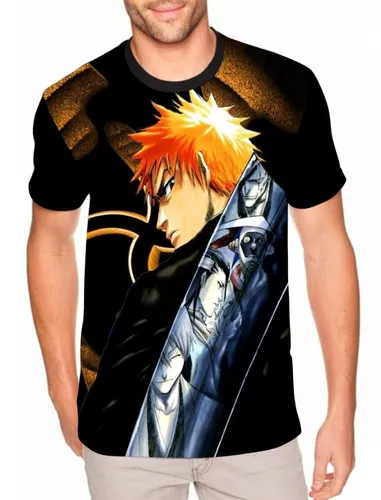 Camiseta Personalizada Anime Bleach Ichigo HD 01