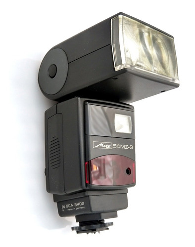 Flash Metz 54mz3 P/cámaras Nikon Analógicas +modulo Sca 3402