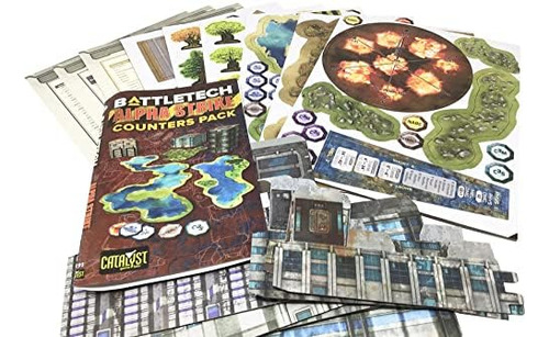 Battletech Counters Pack Alpha Strike Por Catalyst Game Labs