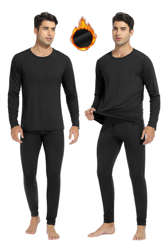 Uratot Conjunto 2 Ropa Interior Termica Para Hombre Forro