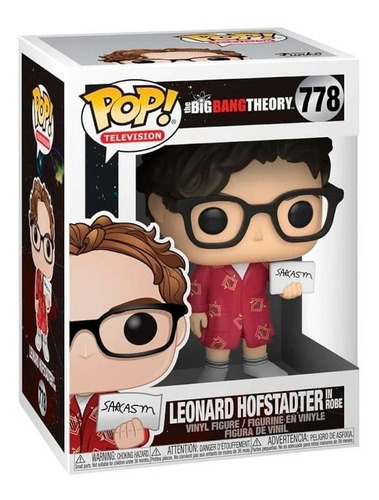 Funko Pop The Big Bang Theory 778 Leonard Hofstadter M4e