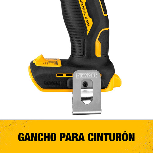 Taladro Percutor Atomic 1/2' 20v + 2 Bat Dewalt Dcd709d2-b2 Color Amarillo