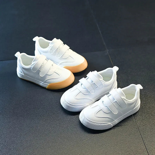 Zapatillas De Velcro Para Niños Pequeños, Zapatos Casuales P