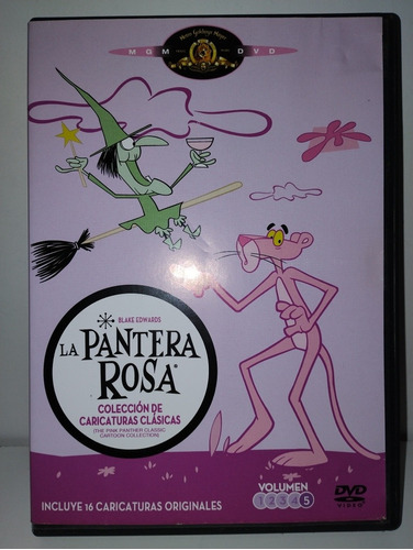 La Pantera Rosa Dvd Colección De Caricaturas Clásicas Vol. 5