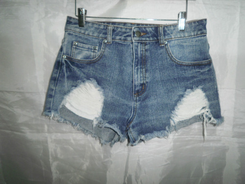 Short Forever 21 Sin Lycra, Talle 28