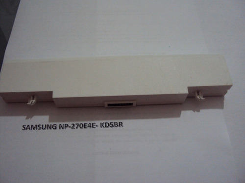 Notebook Samsung Np-270e4e-kd5br -venda De Partes E Peças
