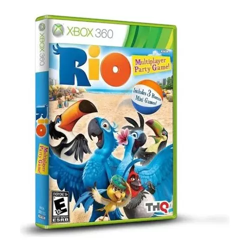 Rio Jogo Infantil Novo Lacrado E Original Xbox 360 Rcr Games