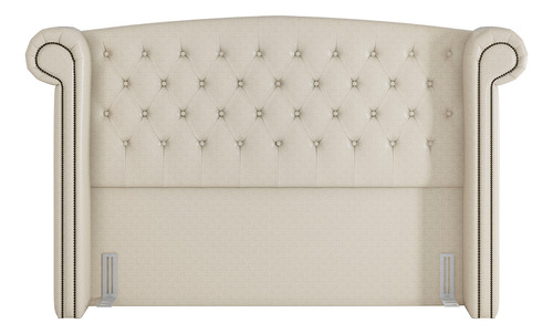 Cabeceira Cama Box Casal Quarto 140cm Sofia Facto Pérola