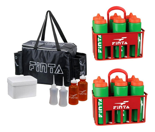 Kit Para Times De Futebol 2kit Cesto E Bolsa De Massagem Nfe