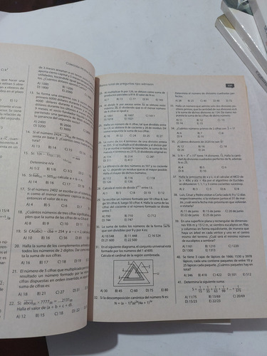 Libro Colección Banco De Preguntas Nivel San Marcos 5 Libros (Usado)