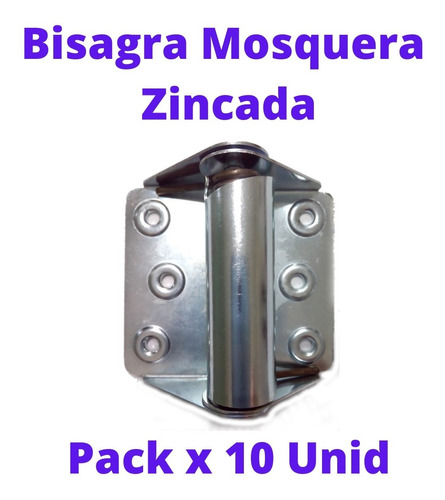 Bisagra Para Puerta De Mosquitero - Mosquera Reforzada X 10 