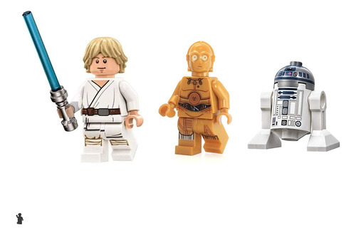 Lego Star Wars Luke Skywalker Tatooine R2 D2 Y C3po