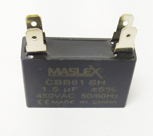 Imagen 4 de 7 de Capacitor De Marcha 1 1.5 2 2.5 3 3.5 450v Consola De Split