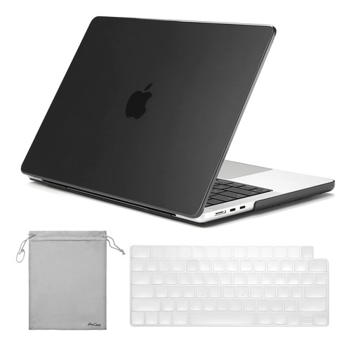 Funda Procase Para Macbook Air 13 M2 + C/teclado Black