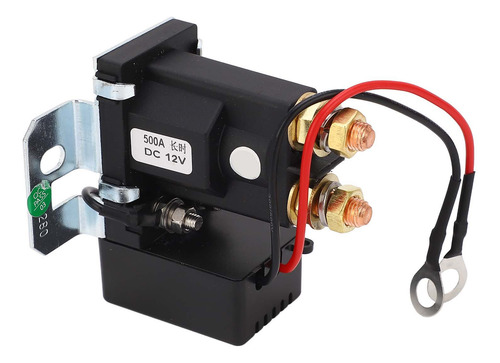 Relé Principal De Control De Batería De Coche, 12 V, 500 A,