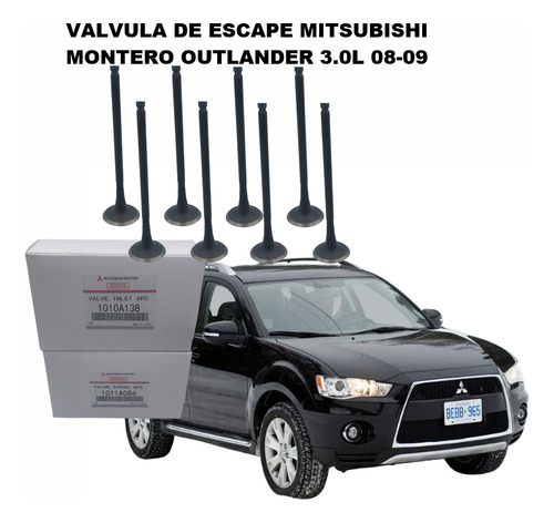 Valvula De Escape Mitsubishi Montero Outlander 3.0l 08-09