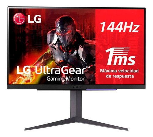 Monitor Gaming LG 27 Ultragear Uhd 4k Ips (3840x2160) 144hz