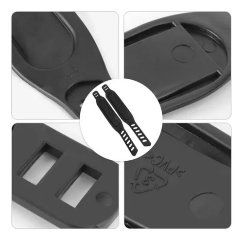 4 Pares De Correas De Pedales Para Bicicleta Estática Clips