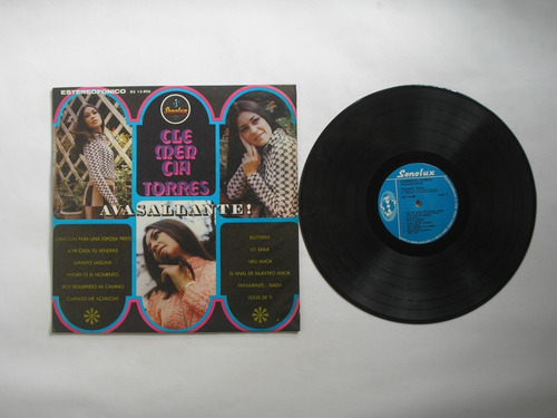 Lp Vinilo Clemencia Torres Avasallante Edicion Colombia 1970