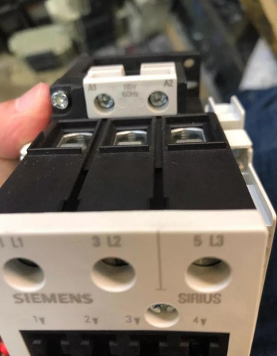 Contactor Siemens 3rt1036 60 Amperes