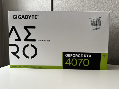 Gigabyte Nvidia Geforce Rtx 4070 Aero 12gb Gddr6x Graphic S