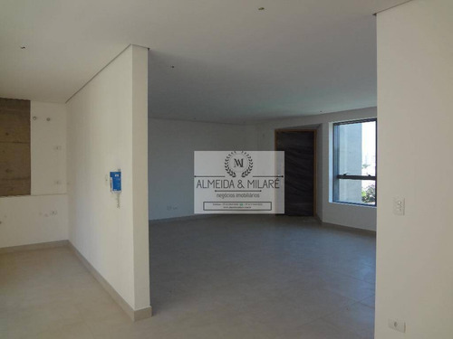 Imagem 6 de 23 de 120 M² De Área Útil, Edifício Guernica, Bairro Campestre. 3 Vagas, 3 Dormitórios (1 Suíte). - Ap0108