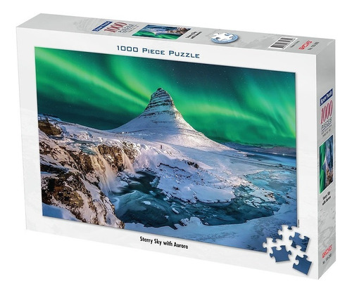 Puzzle Rompecabezas Tomax Aurora Boreal Polar 1000 Piezas