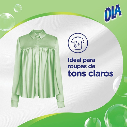 Sabão Líquido Ola Coco Para Roupas Finas E Delicadas 1l
