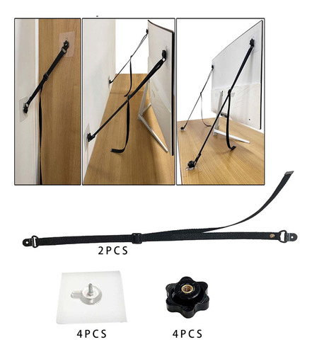 Correas De Seguridad Para Tv, Soporte Seguro Para Muebles,