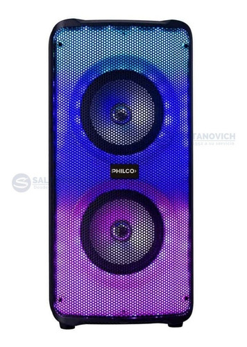 Imagen 7 de 7 de Parlante Bluetooth Philco Djp61 Luces Led 30 Watts Karaoke