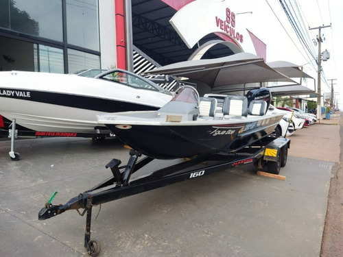 Lancha Metalboat Semi Nova Com Motor 115