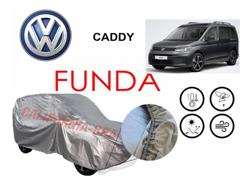 Funda Cubierta Lona Cubre Volkswagen Caddy 2022 2023 2023