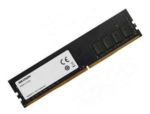 Imagen 2 de 2 de Memoria Ram Pc 8gb 3200mhz Ddr4 Hikvision Udimm Black Cl19
