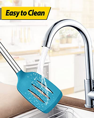 Juego De 4 Utensilios De Cocina De Silicona, Antiadherentes,