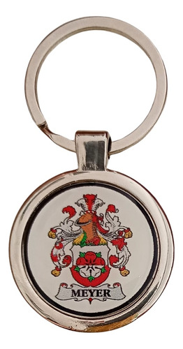 Meyer ( Kit Com 3 Chaveiros ) Brasão De Família