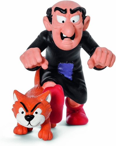 Schleich Los Pitufos 20759 Gargamel Con Azrael