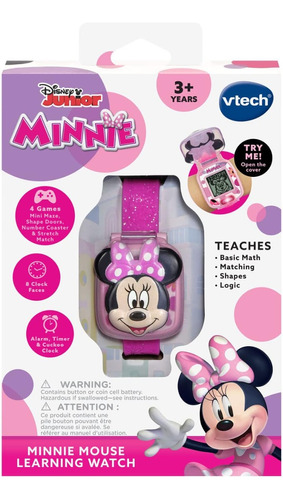 Disney Reloj Interactivo Minnie Mouse Juegos Vtech 2023