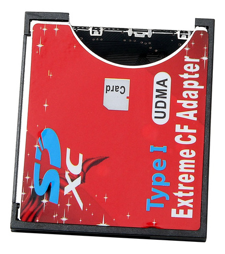 Adaptador D/ Memory Flash Sdxc Sdhc Sd A Cf Compacto, Tipo 1