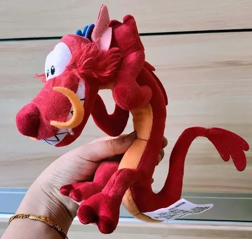 Pelucia Mushu Boneco Mulan Drag o Disney Original